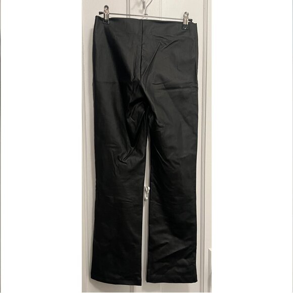 ALTAR’D STATE Faux Leather Pants Black Ankle size small - Picture 2 of 4